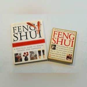 Feng Shui Hardcover Books (Lot of 2)